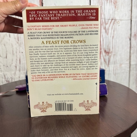 George R. R. Martin books 3 out of the 5 sets of Game of Thrones book Paper Back - Picture 2 of 14